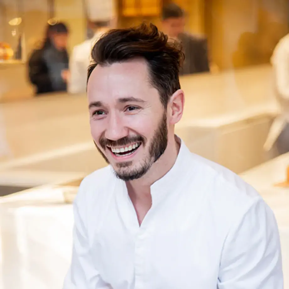 Smiling Cédric Grolet.