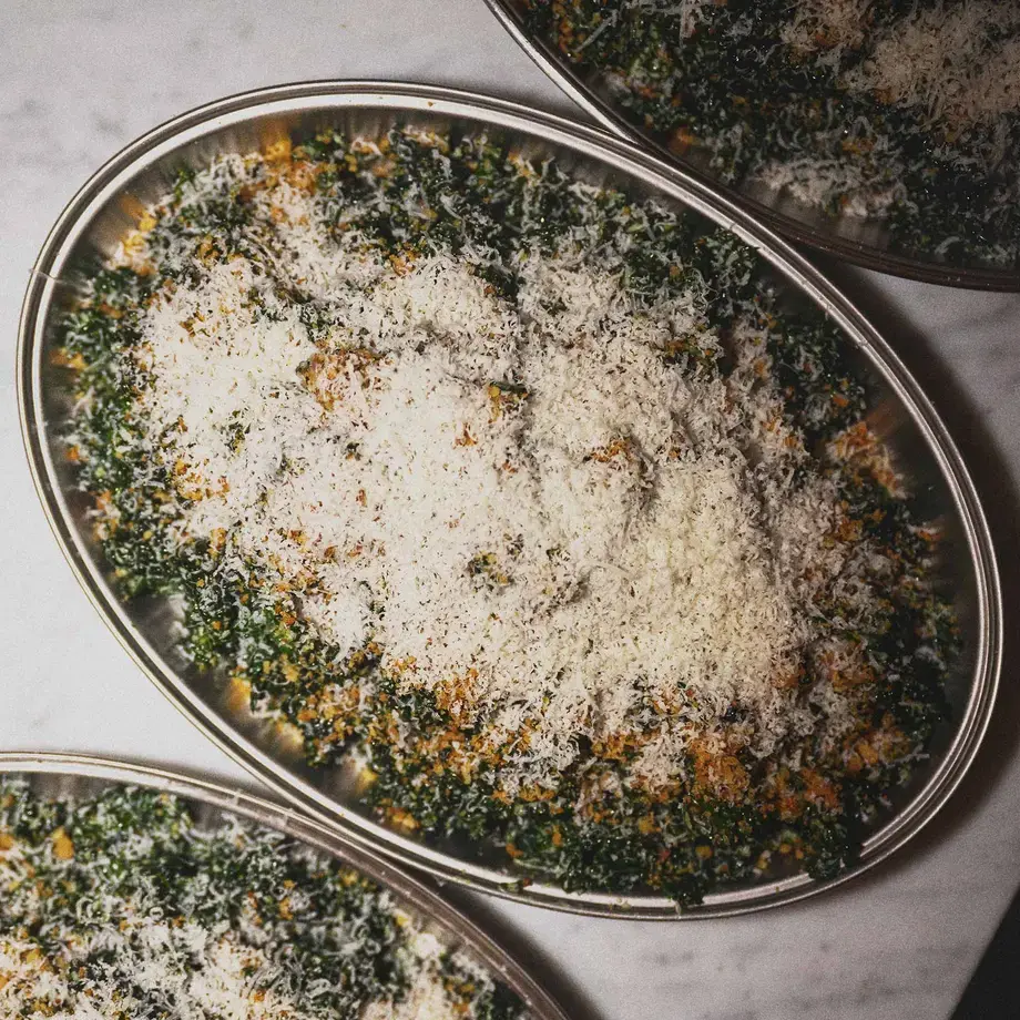 Cavolo nero and tarragon Ceasar salad by Alana Laverty.