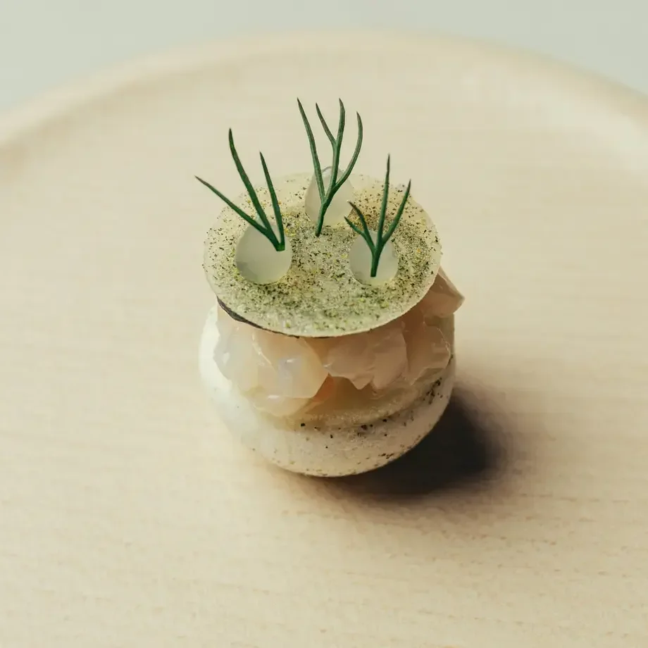 A snack at Lyla in Edinburgh.