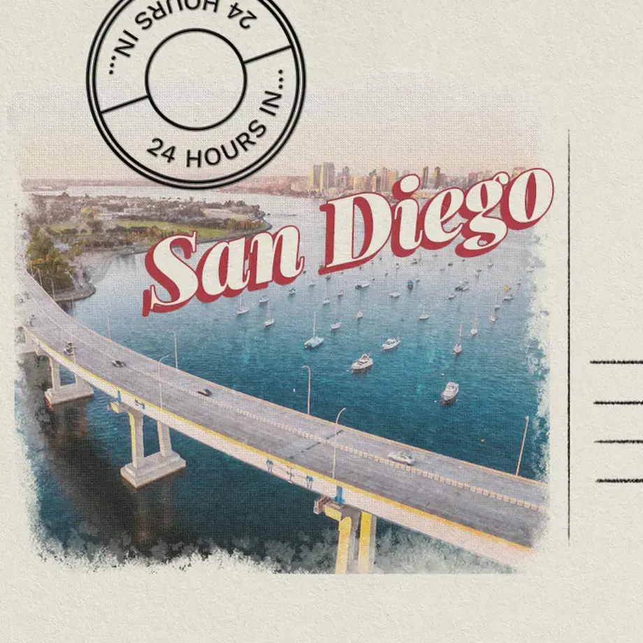 24 hours in San Diego.