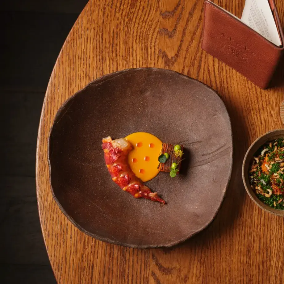 Dishes at Akoko, one of London's best West African restaurants.