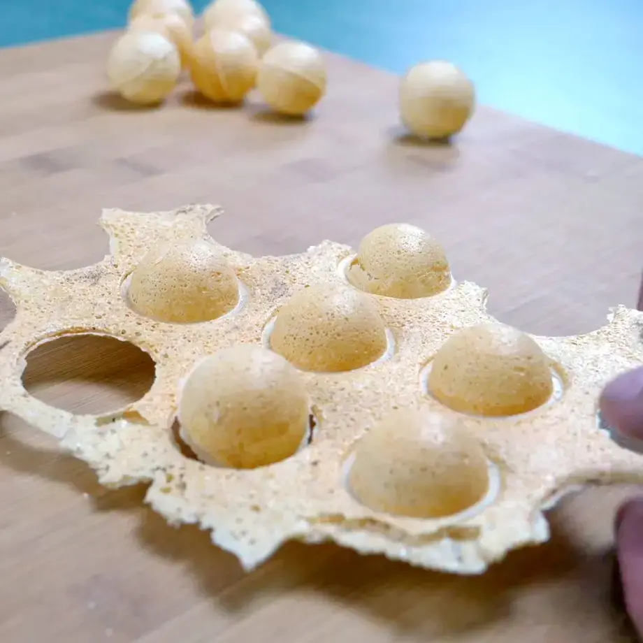 Albert Adria Parmesan Balls