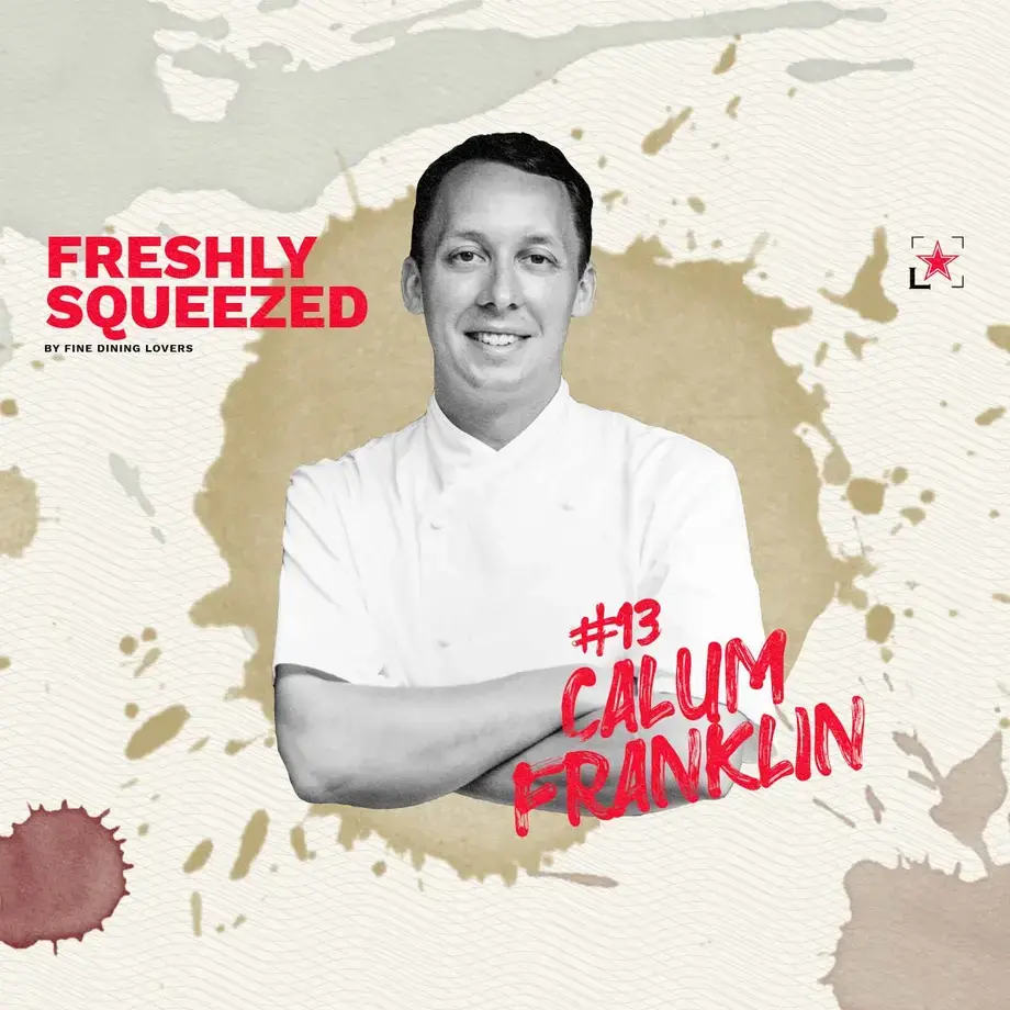 A composite image of Calum Franklin.