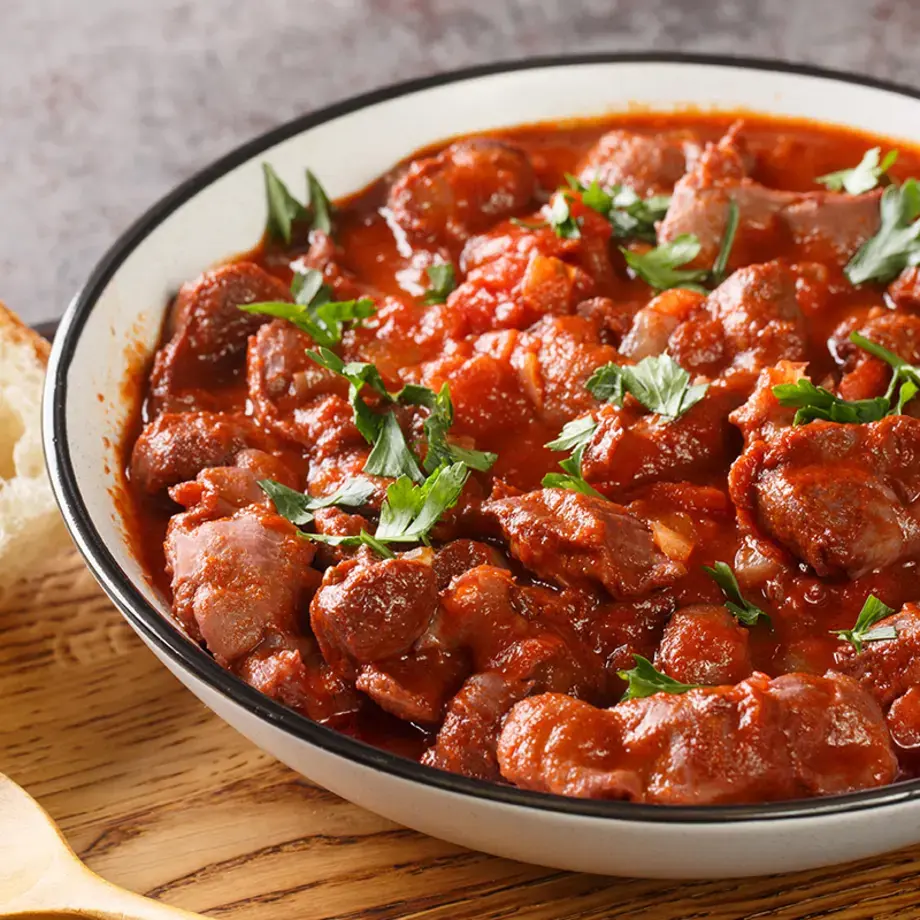 Chicken gizzards.