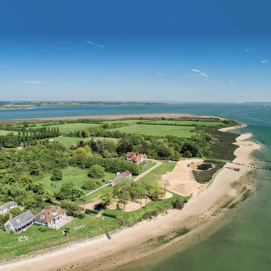 Osea Island in Essex.