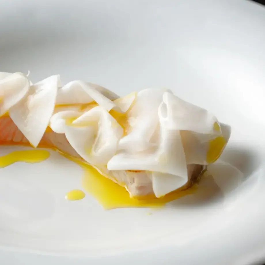 A dish at Middle in Kyoto.