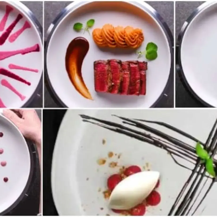 20+ Ways to Plate Sauces