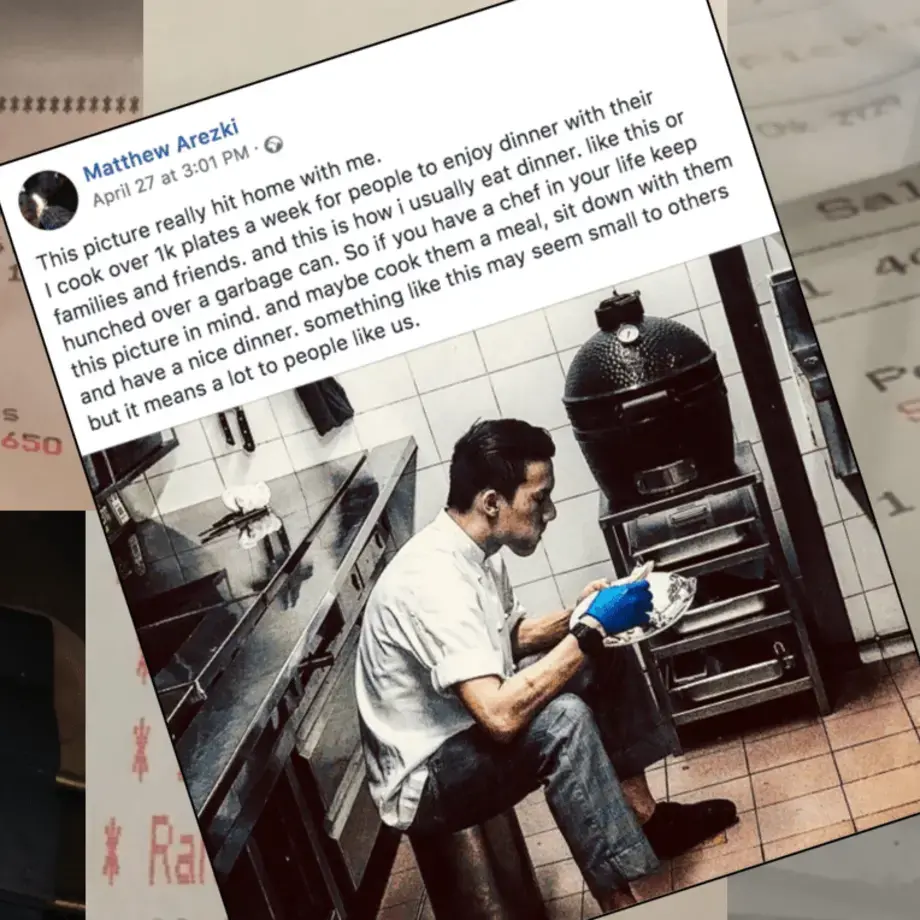 Picture of Chef Eating | Kitchen Culture