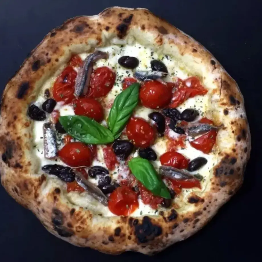 A Franco Pepe pizza.