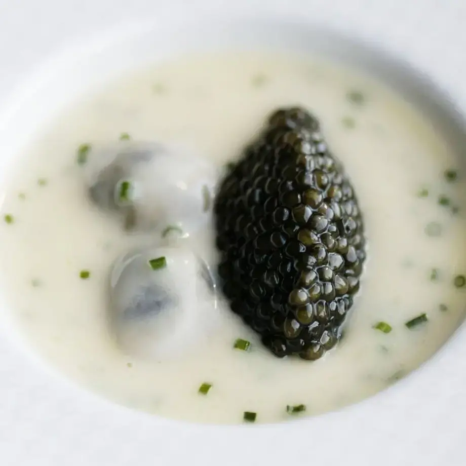 Thomas Keller oyster pearl dish