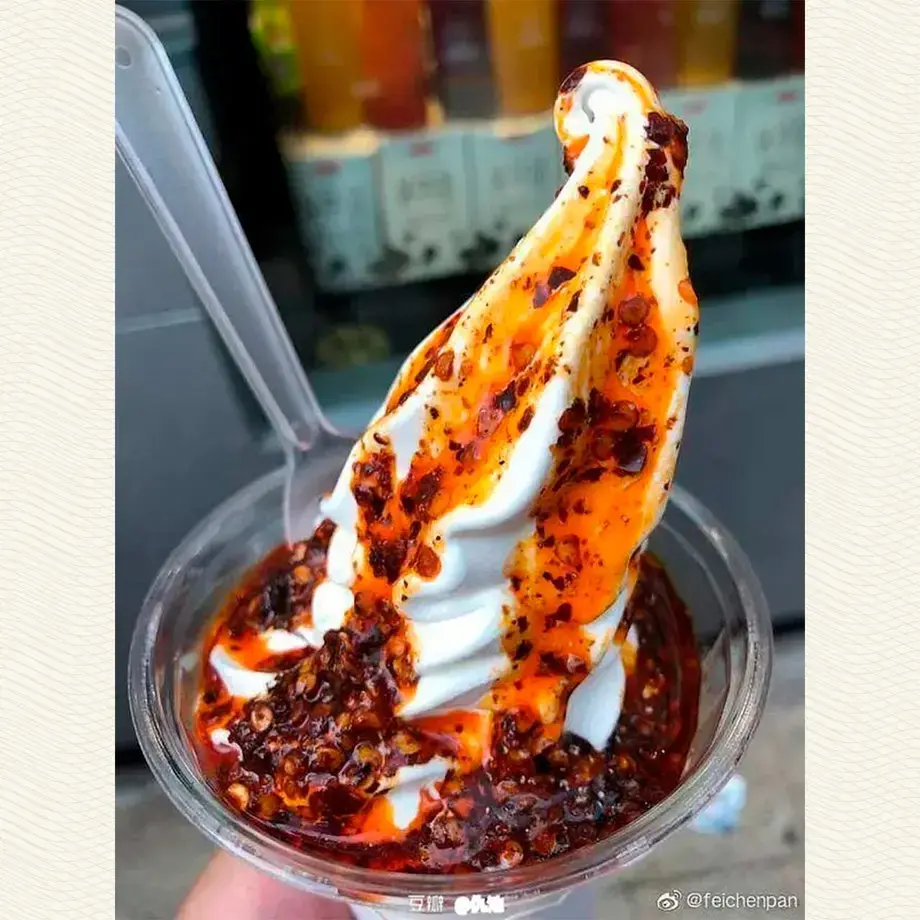 chilli ice cream