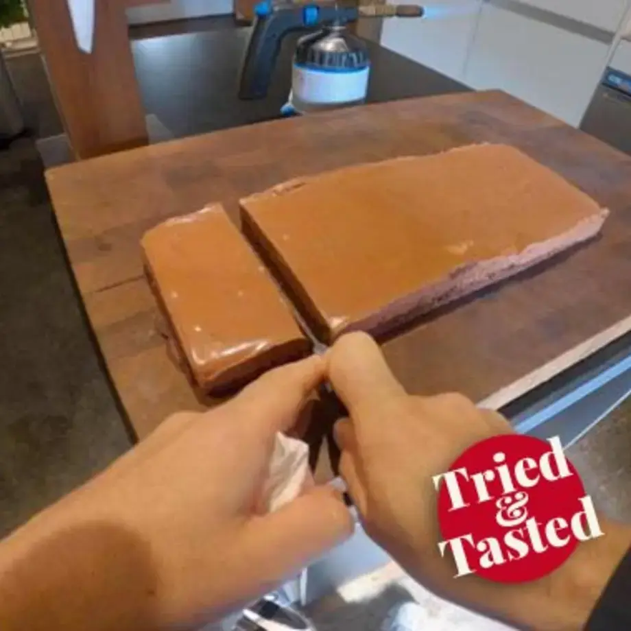 Chocolate Truffle Slice by Andreas Caminada