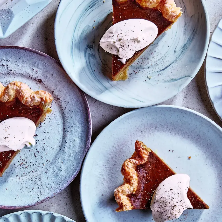 Caramelized Honey Pumpkin Pie by Claire Saffitz