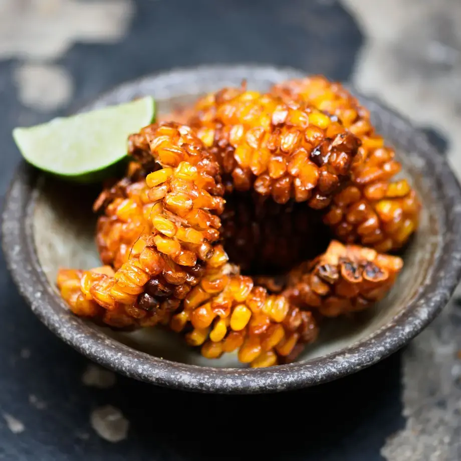 Fallow's fried corn ribs in a bowl.
