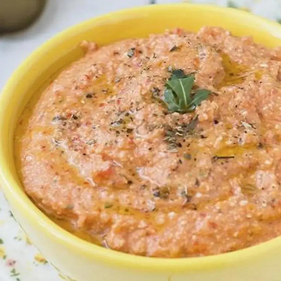Ktipiti, Greek Red Pepper and Feta Dip