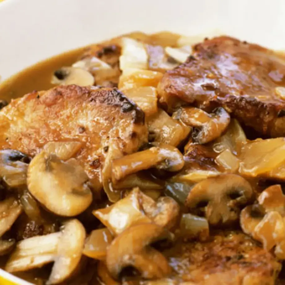 Pork Chops In Mushroom Marsala Sauce
