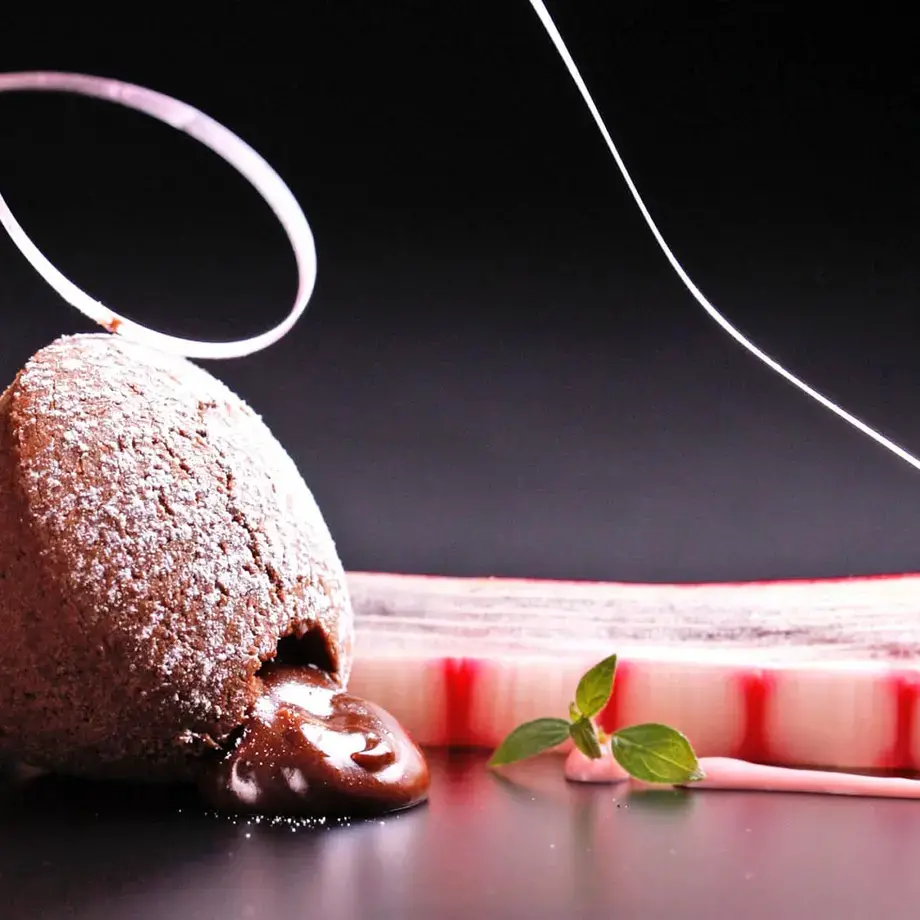 Liquid Chocolate Cake