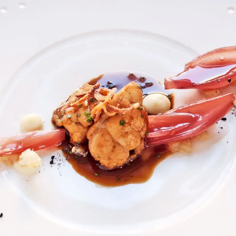 Veal Sweetbreads with Onion