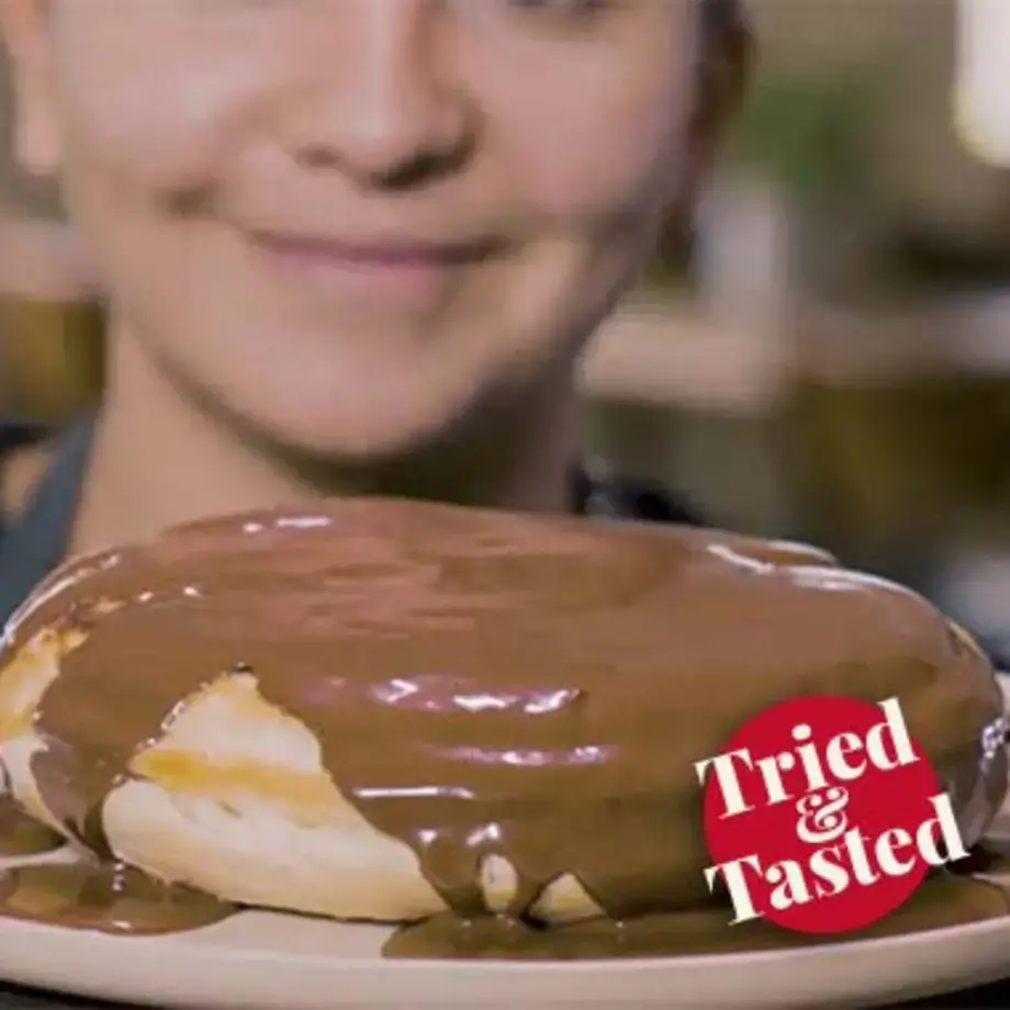 Giant Fluffy Vegan Pancakes