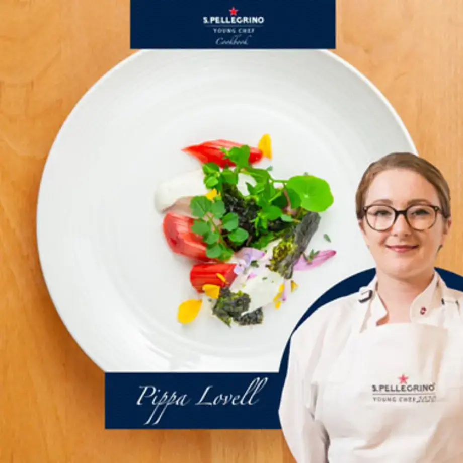 Chef Pippa Lovell and her dish, Summer Unnanounced.