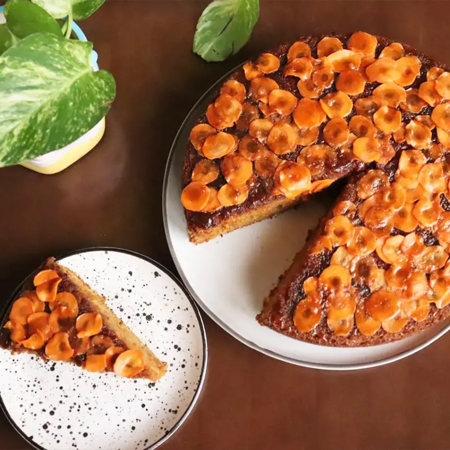 Carrot bread by Refettorio Mérida.