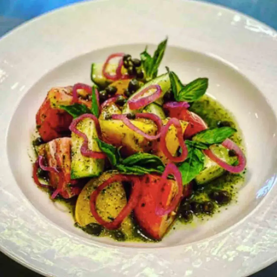 one of the Alinea dishes