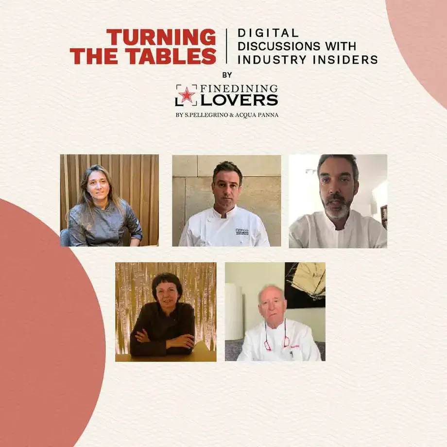 chef Henrique Sá Pessoa, chef Lucía Freitas, chef Carles Gaig, chef Josean Alija, chef Fina Puigdevall Nogadera