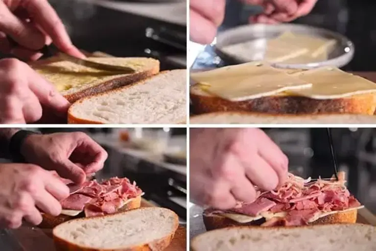 Croque Monsieur_Step one
