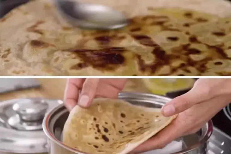ghee on the bread