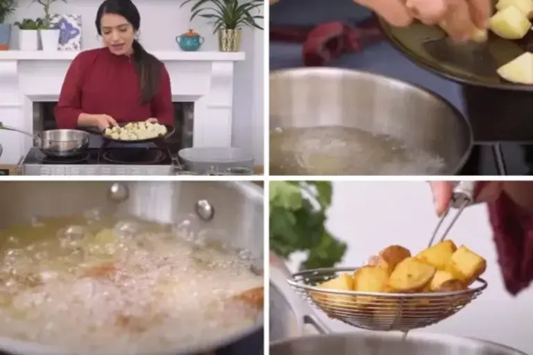 Aloo Chaat potatoes