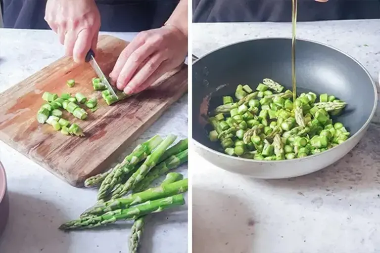 Lasagne with asparagus_step_04