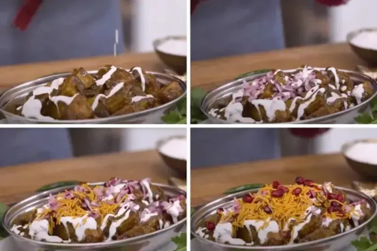Aloo Chaat dressing