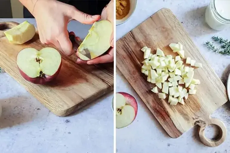 Pumpkin velouté soup step2