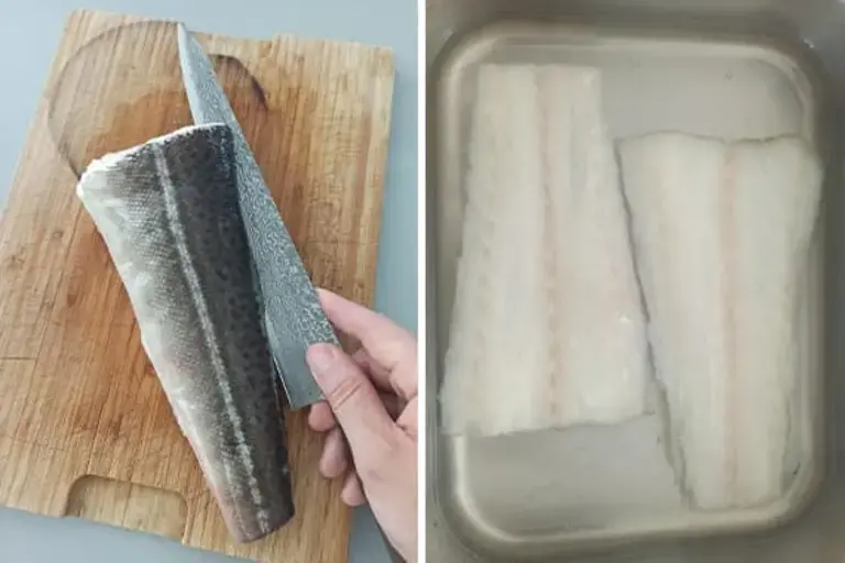 Salted cod fish
