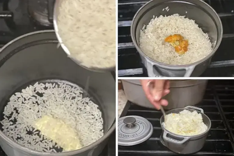 Crab Fat Popcorn Rice Courtesy of Chef Jeremy Stephens