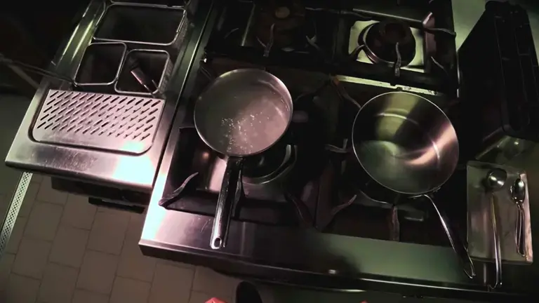 Boiling water
