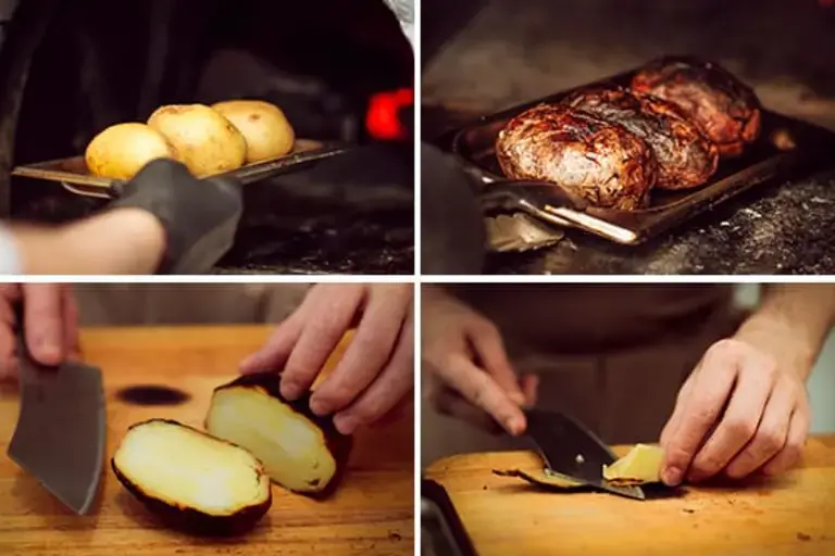 baked potato Courtesy of Chef Vitalii Savelev