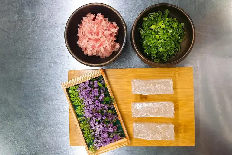 decorations of Crystal sushi recipe