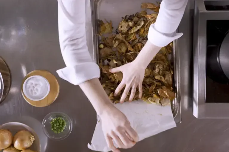 Remove parchment paper