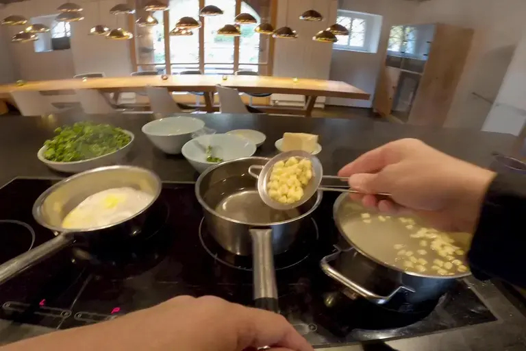 gnocchi cold water