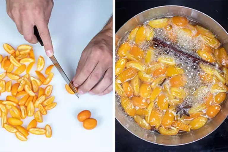 Preparing fruits Courtesy of Chef Łukasz Moneta