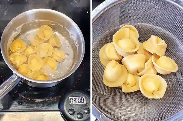 Cooking Tortellini
