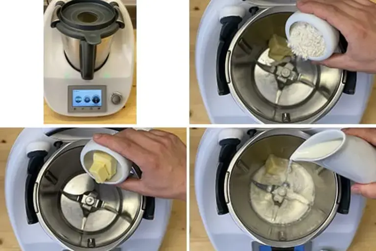 thermomix butter and flour
