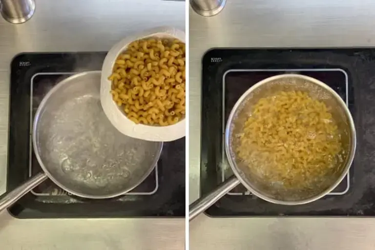 Cooking pasta