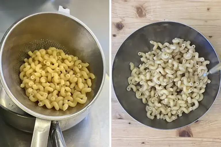 cooked pasta