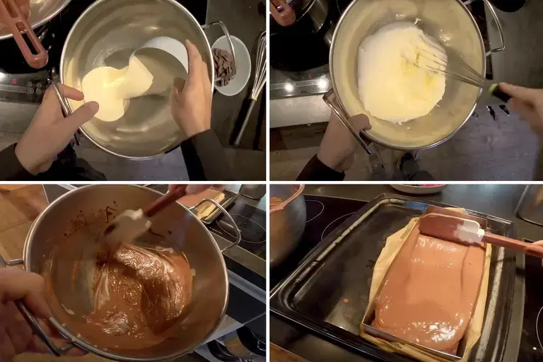 whipped cream for chocolate truffle slice recipe