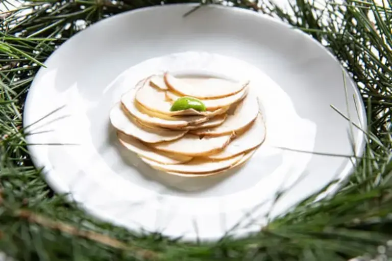 Mushrooms carpaccio Courtesy of Nicole Bozzao 