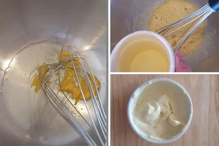 for the egg white mayonnaise