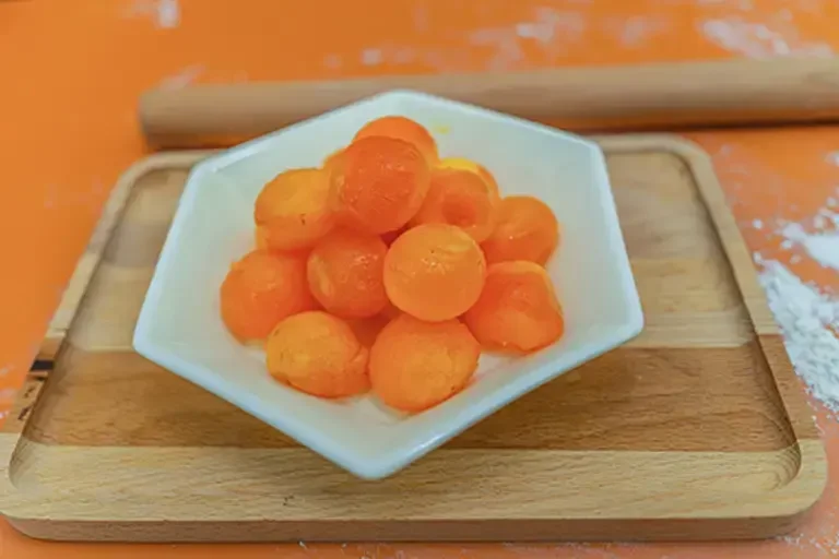 Salted eggs.