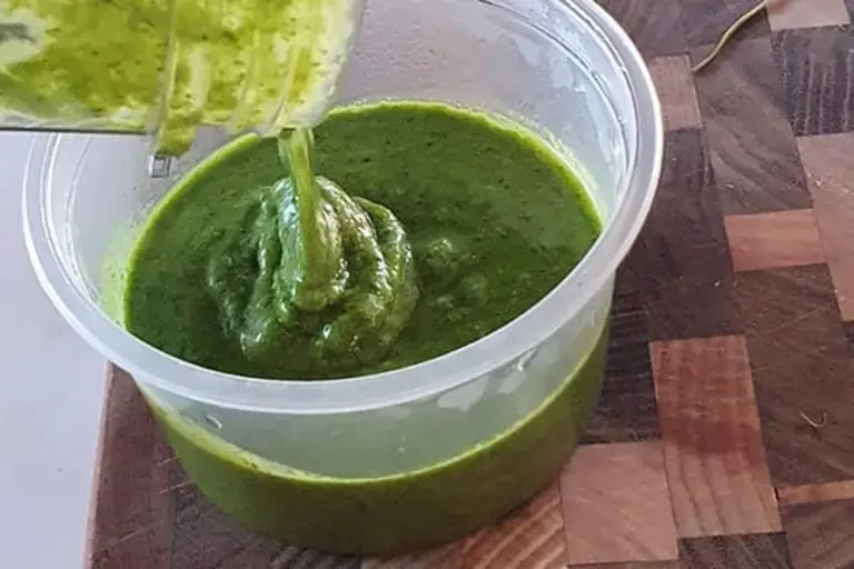 yogurt and peas Courtesy of Chef Marcus Gericke